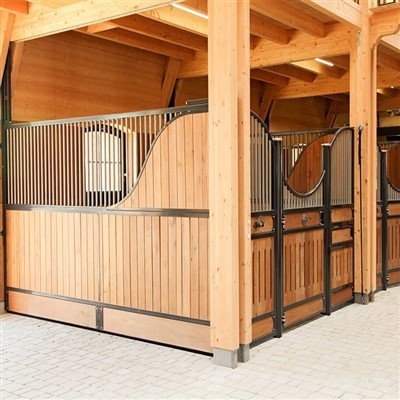 Sou entènèt jwèt Horse Stall Partitions